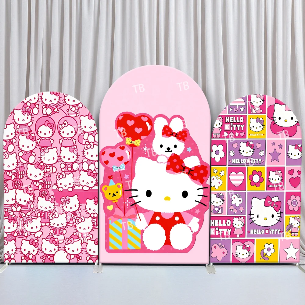 Sanrio Hello Kitty Pink Party Style Arch Backdrop Cover Joyful Festive Scene For Kids Birthday Baby Shower Photo Booth Decor
Sanrio Hello Kitty Pink Party Style Arch Backdrop Cover Joyful Festive Scene For Kids Birthday Baby Shower Photo Booth Decor