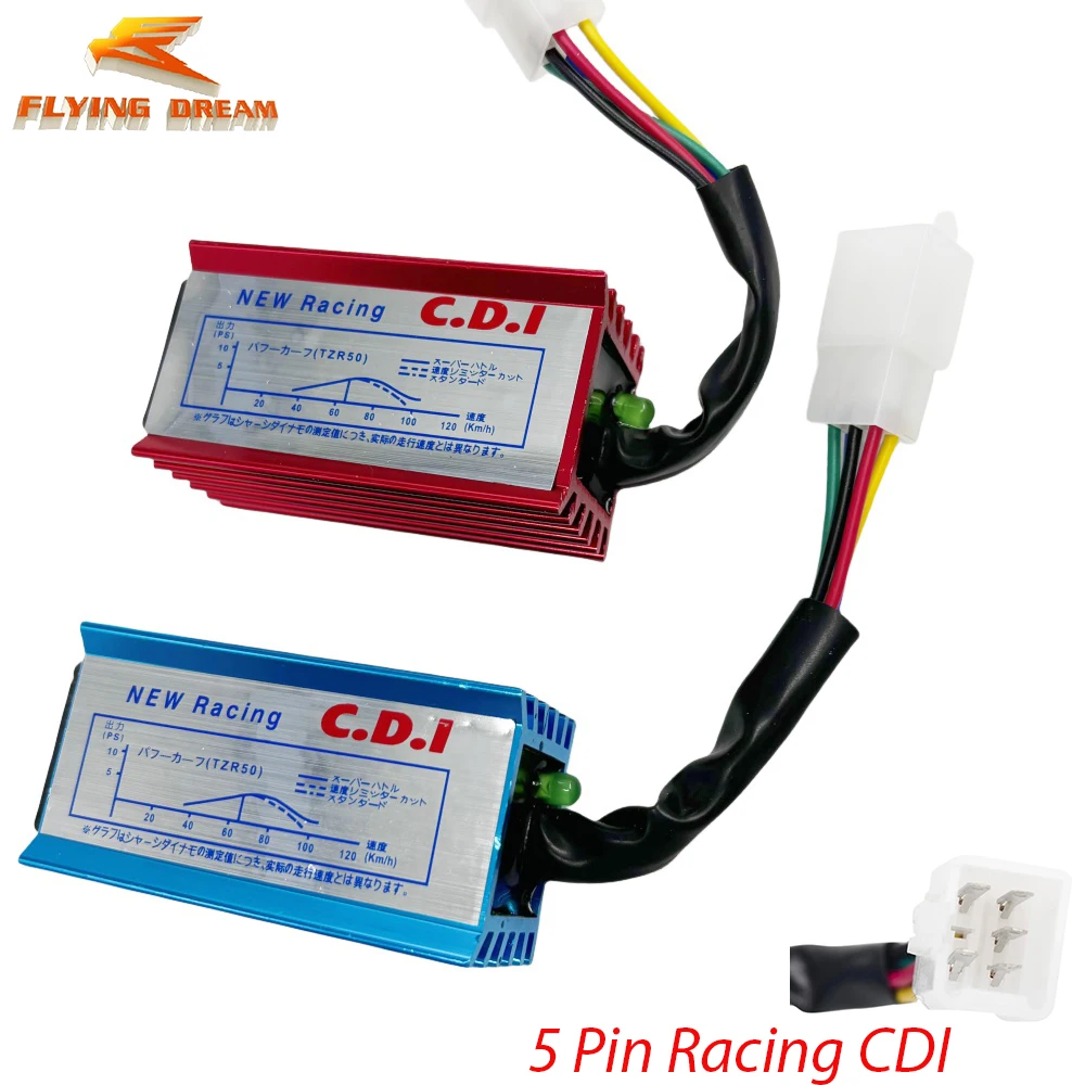 High Performance 5 Pin AC CDI Ignition Box For Motorcycle ATV 50cc 110cc 125cc 150cc 160cc Engine Parts CNC Upgraded
High Performance 5 Pin AC CDI Ignition Box For Motorcycle ATV 50cc 110cc 125cc 150cc 160cc Engine Parts CNC Upgraded