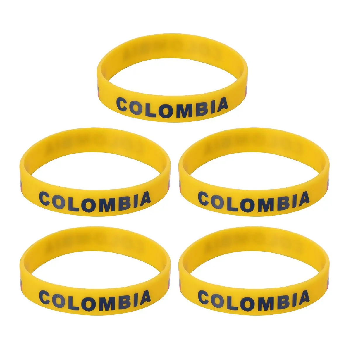 5 Pcs Silicone Wristband Flag Printing Country Printed Bracelet Decorative Wristbands Toddler
5 Pcs Silicone Wristband Flag Printing Country Printed Bracelet Decorative Wristbands Toddler