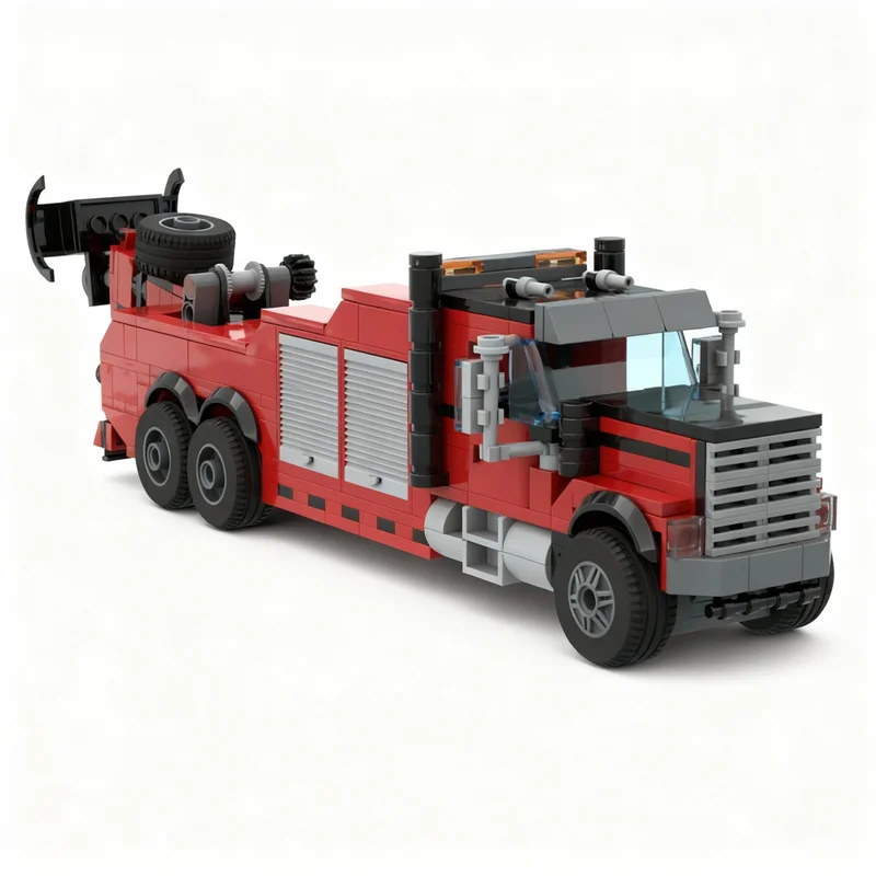 434pcs MOC Off Road Wrecker Tow Truck City Traffic Model Building Blocks Construction Toy Christmas Gifts DIY Creative Idea
434pcs MOC Off Road Wrecker Tow Truck City Traffic Model Building Blocks Construction Toy Christmas Gifts DIY Creative Idea