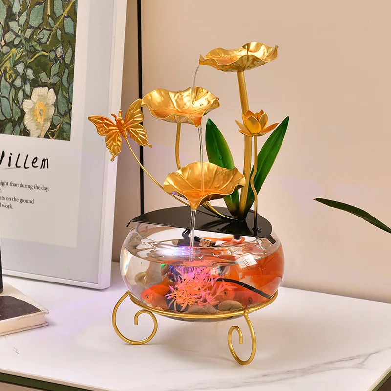 Creative living room small running water ornaments circulating water office desktop decorations
Creative living room small running water ornaments circulating water office desktop decorations