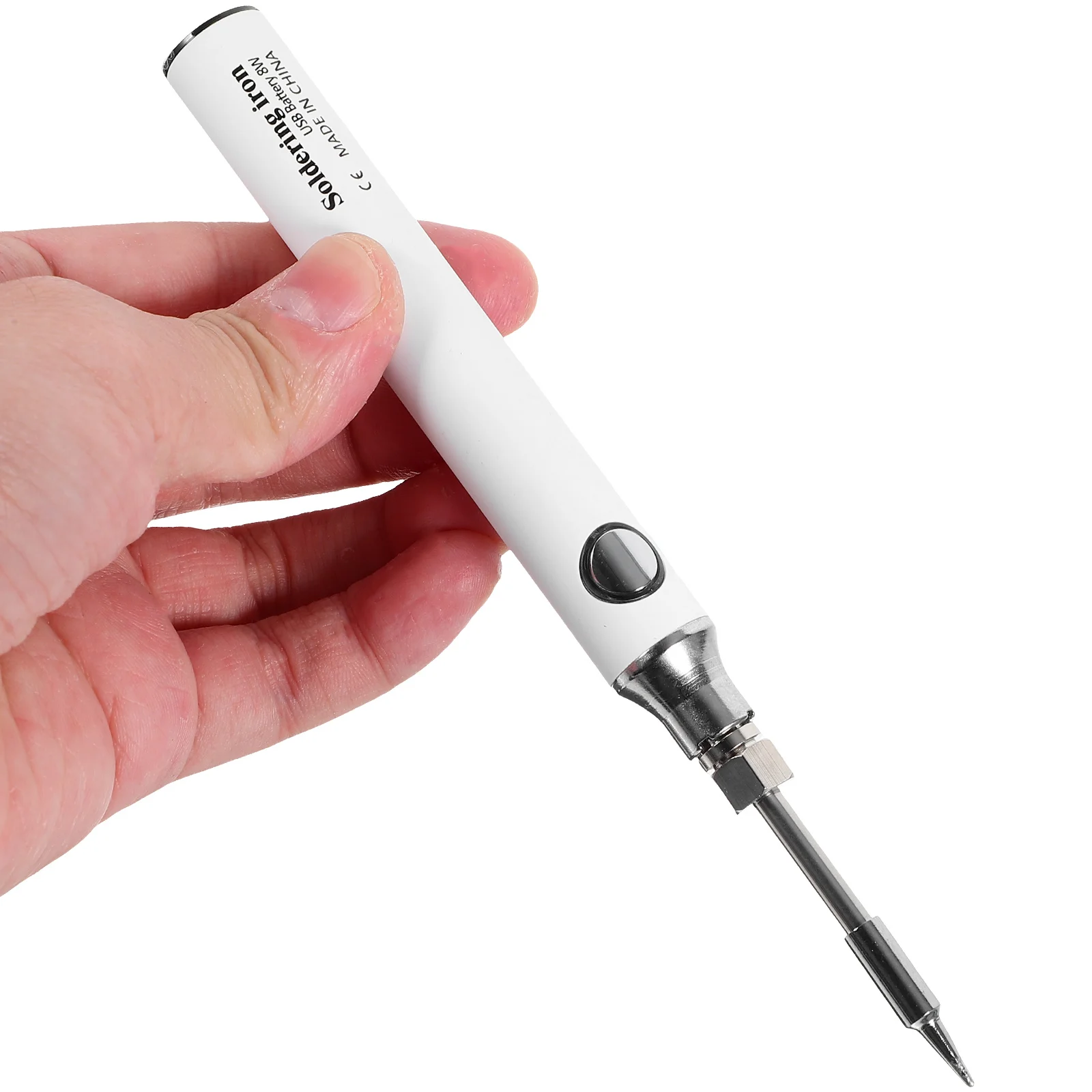 1 set Mini Soldering Iron Cordless Portable Wireless Electric Tool for DIY Home Repair USB Powered Leaded Electronic Components
1 set Mini Soldering Iron Cordless Portable Wireless Electric Tool for DIY Home Repair USB Powered Leaded Electronic Components