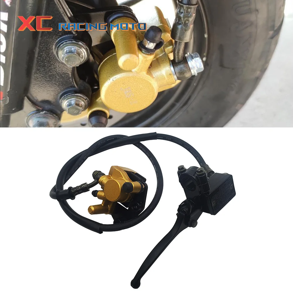 Motorcycle Front Disc Brake Caliper Hand Pump Brake Assembly For 50cc 70cc 90cc 110cc 125cc 150cc Scoote ATV Moped GY6 Universal
Motorcycle Front Disc Brake Caliper Hand Pump Brake Assembly For 50cc 70cc 90cc 110cc 125cc 150cc Scoote ATV Moped GY6 Universal