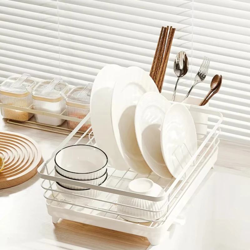 Countertop Dish Storage Rack, Home Automatic Draining Basket, Dish & Tableware Holder, Waterproof Plastic Draining Tray,
Countertop Dish Storage Rack, Home Automatic Draining Basket, Dish & Tableware Holder, Waterproof Plastic Draining Tray,