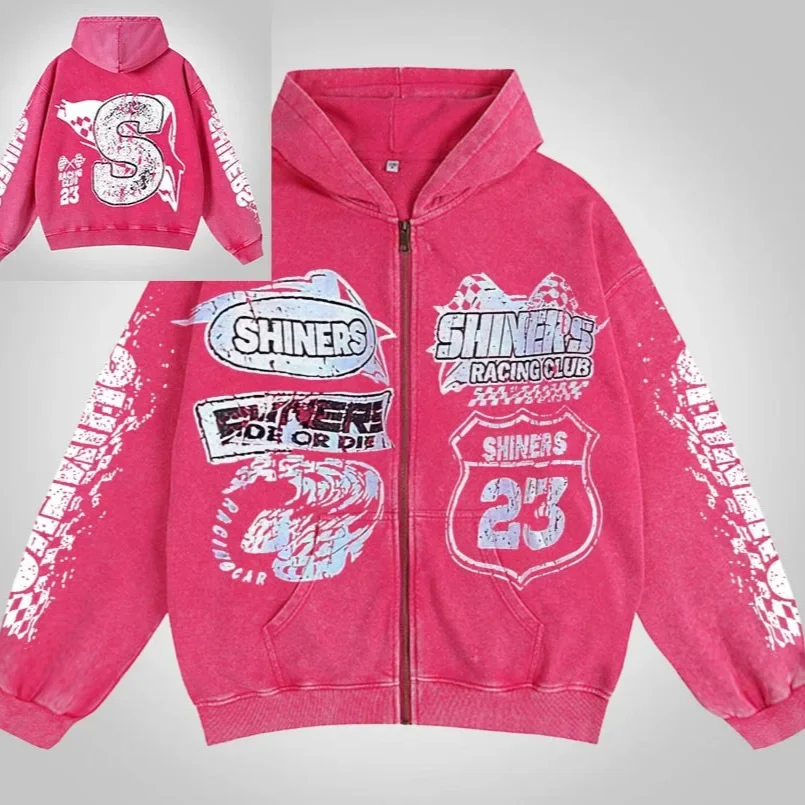 2025 European and American Street Fashion Letter Printed Hoodie Multi functional Gothic High Street Sweatshirt
2025 European and American Street Fashion Letter Printed Hoodie Multi functional Gothic High Street Sweatshirt