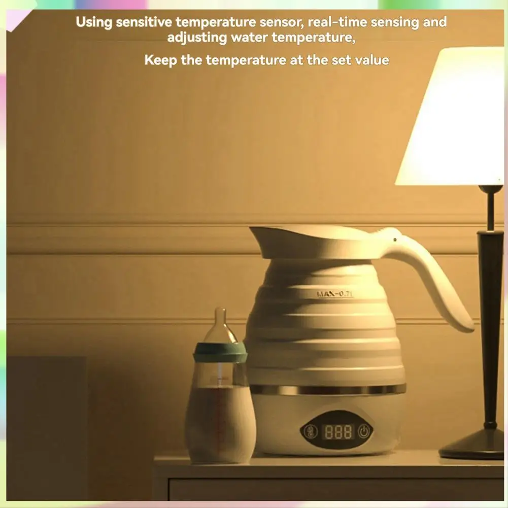 B23B Foldable Travel Electric Kettle Portable Foldable Food Grade Silicone Small Kettle Suitable For Coffee, Tea
B23B Foldable Travel Electric Kettle Portable Foldable Food Grade Silicone Small Kettle Suitable For Coffee, Tea