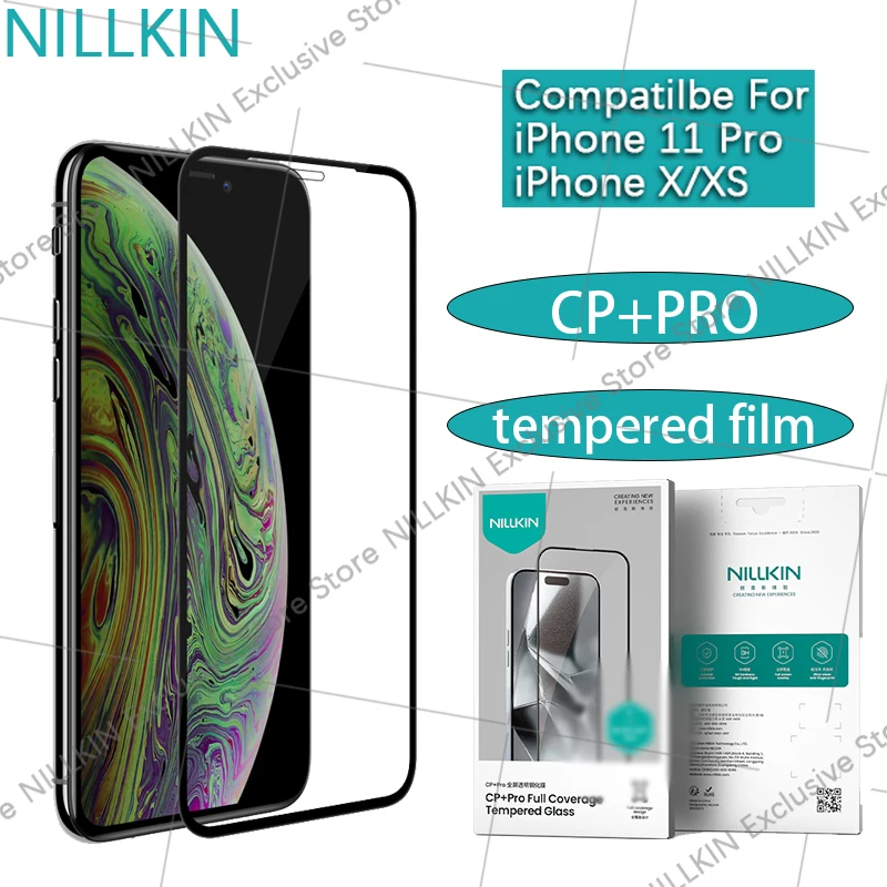 Nillkin For iPhone11 Pro/iPhone XS X CP+PRO Explosion proof high-definition tempered glass film screen protector film
Nillkin For iPhone11 Pro/iPhone XS X CP+PRO Explosion proof high-definition tempered glass film screen protector film