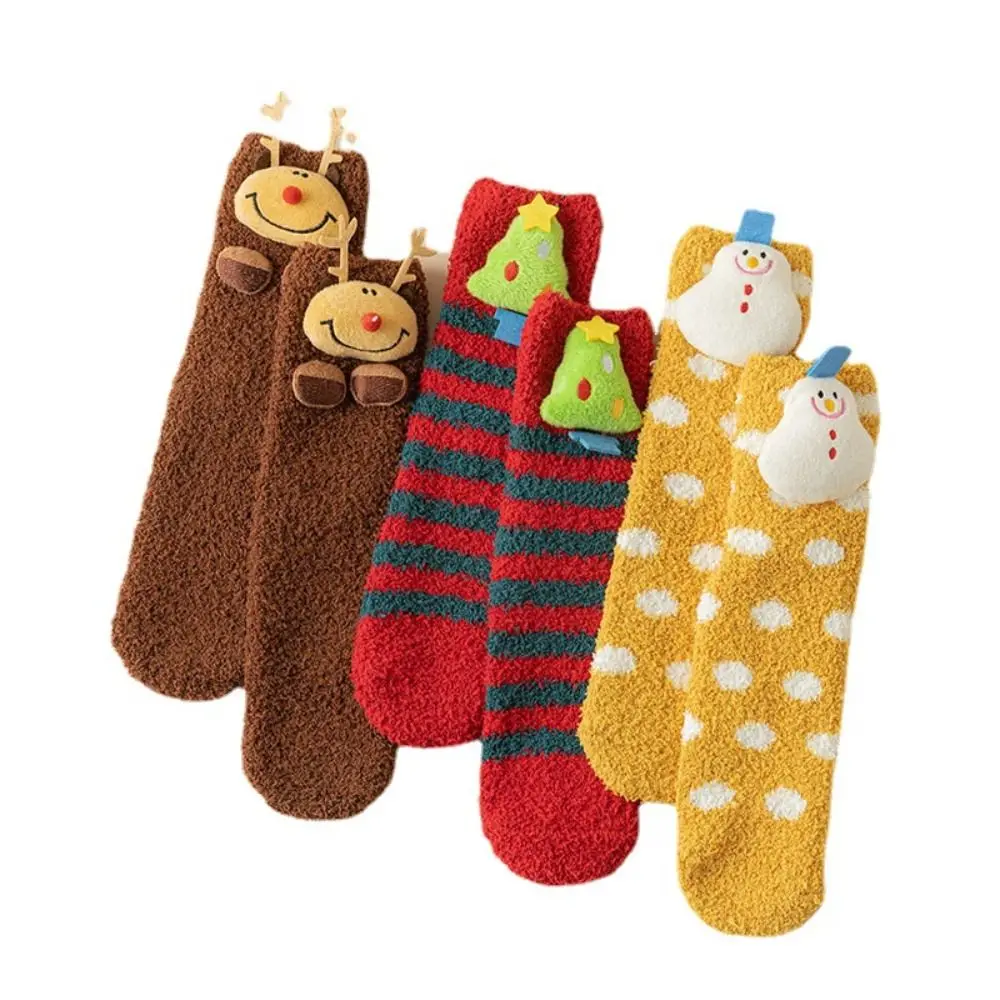 Cute Christmas Floor Socks Thicken Non-slip Fuzzy Socks Warm Soft Coral Fleece Socks Home
Cute Christmas Floor Socks Thicken Non-slip Fuzzy Socks Warm Soft Coral Fleece Socks Home