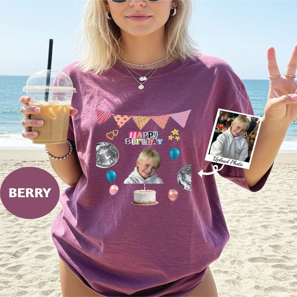 Birthday Crew Photo Shirt Custom Birthday Party Tee Personalized Birthday Group Top Family Matching B-Day Shirt For Mom Dad
Birthday Crew Photo Shirt Custom Birthday Party Tee Personalized Birthday Group Top Family Matching B-Day Shirt For Mom Dad
