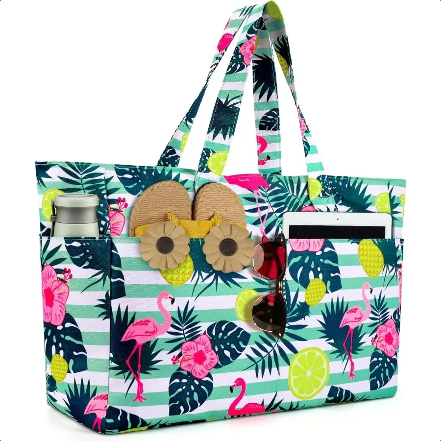 Extra Large Beach Bag Waterproof Beach Totes Bags for Women Lightweight Foldable Pool Bag with Zipper Wet Compartment
Extra Large Beach Bag Waterproof Beach Totes Bags for Women Lightweight Foldable Pool Bag with Zipper Wet Compartment
