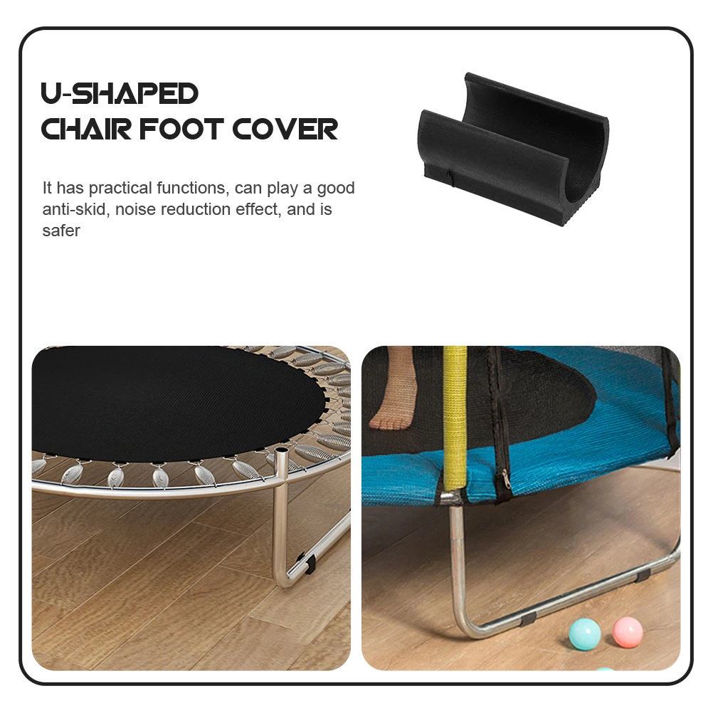 25 pcs Non-slip Mats for Furniture Legs Chair Feet Protectors Black Tube Tips U-shaped Covers Trampoline Leg Guards Plastic
25 pcs Non-slip Mats for Furniture Legs Chair Feet Protectors Black Tube Tips U-shaped Covers Trampoline Leg Guards Plastic
