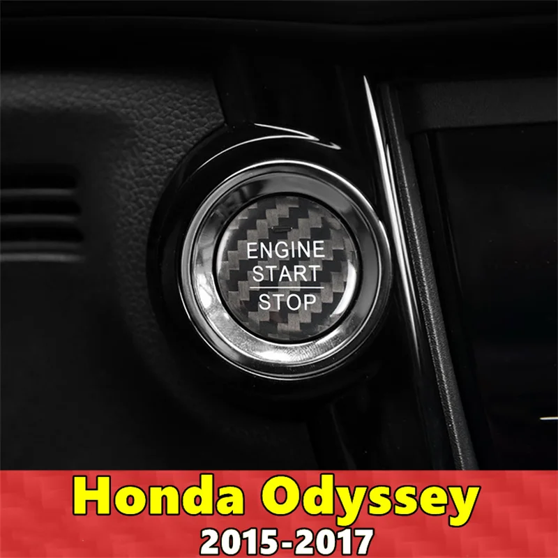 For Honda Odyssey Car Engine Start Stop Button Cover Real Carbon Fiber Sticker 2015 2016 2017
For Honda Odyssey Car Engine Start Stop Button Cover Real Carbon Fiber Sticker 2015 2016 2017