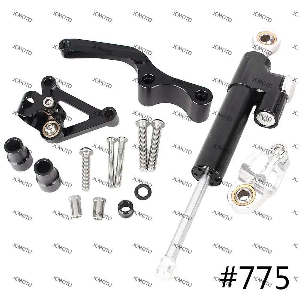 Motorcycle Steering Damper Stabilizer Safety Control with Mounting Bracket Holder Tools Aluminum For DUCATI 696 796 795
Motorcycle Steering Damper Stabilizer Safety Control with Mounting Bracket Holder Tools Aluminum For DUCATI 696 796 795