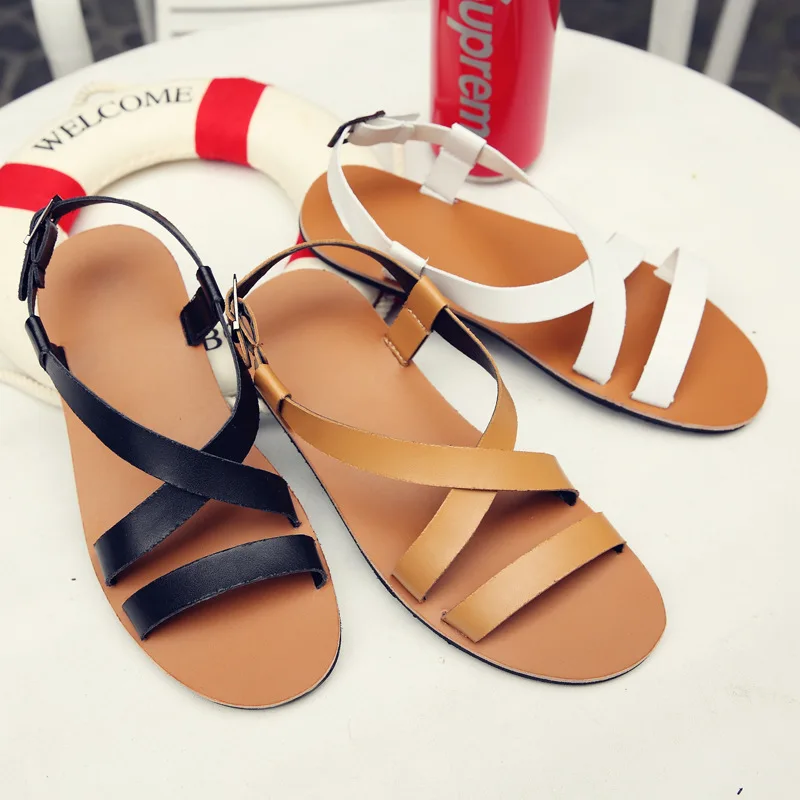 Men's Beach Shoes Casual Korean Style Outdoor Wear Summer Roman Slippers Breathable Comfortable Polyester Fiber Lined Rubber ...
Men's Beach Shoes Casual Korean Style Outdoor Wear Summer Roman Slippers Breathable Comfortable Polyester Fiber Lined Rubber ...