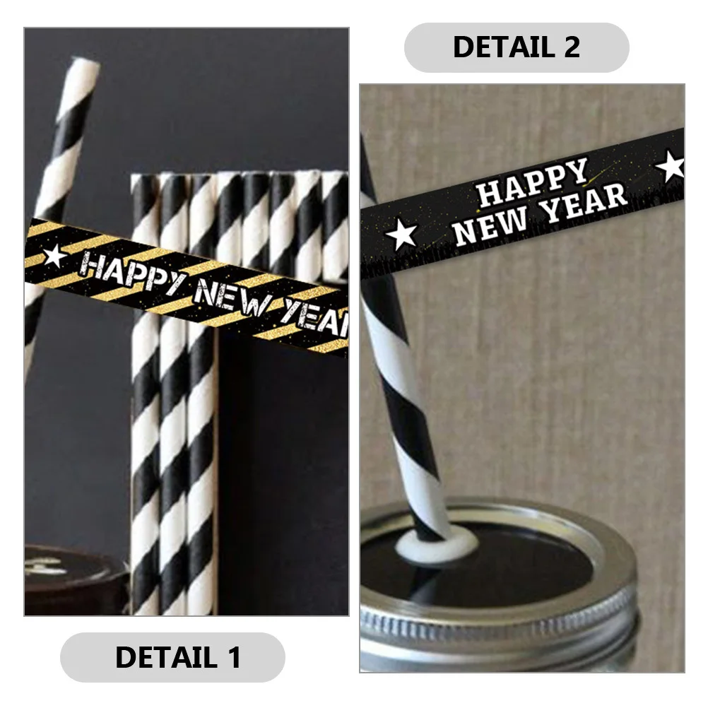 1Set New Year Straw Sticker Happy New Year Decal Decorative Sticker for Straw Party Favor DIY Craft Gift Decorative Decal
1Set New Year Straw Sticker Happy New Year Decal Decorative Sticker for Straw Party Favor DIY Craft Gift Decorative Decal