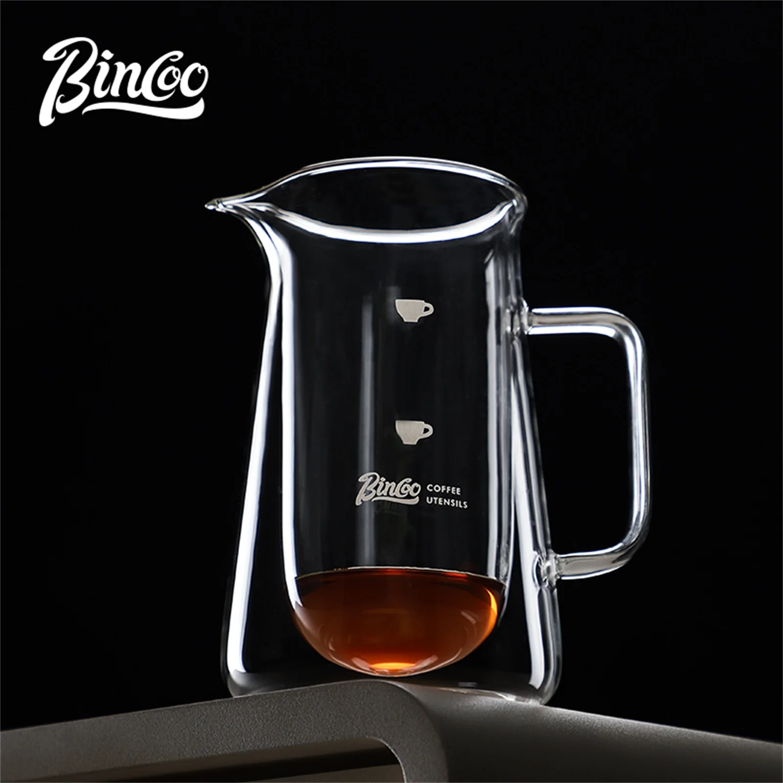 Bincoo Double Layer Glass Hanging Ear Coffee Sharing Pot with Handle American Hand Brewed Coffee Pot Household Coffee Pots 400ml
Bincoo Double Layer Glass Hanging Ear Coffee Sharing Pot with Handle American Hand Brewed Coffee Pot Household Coffee Pots 400ml