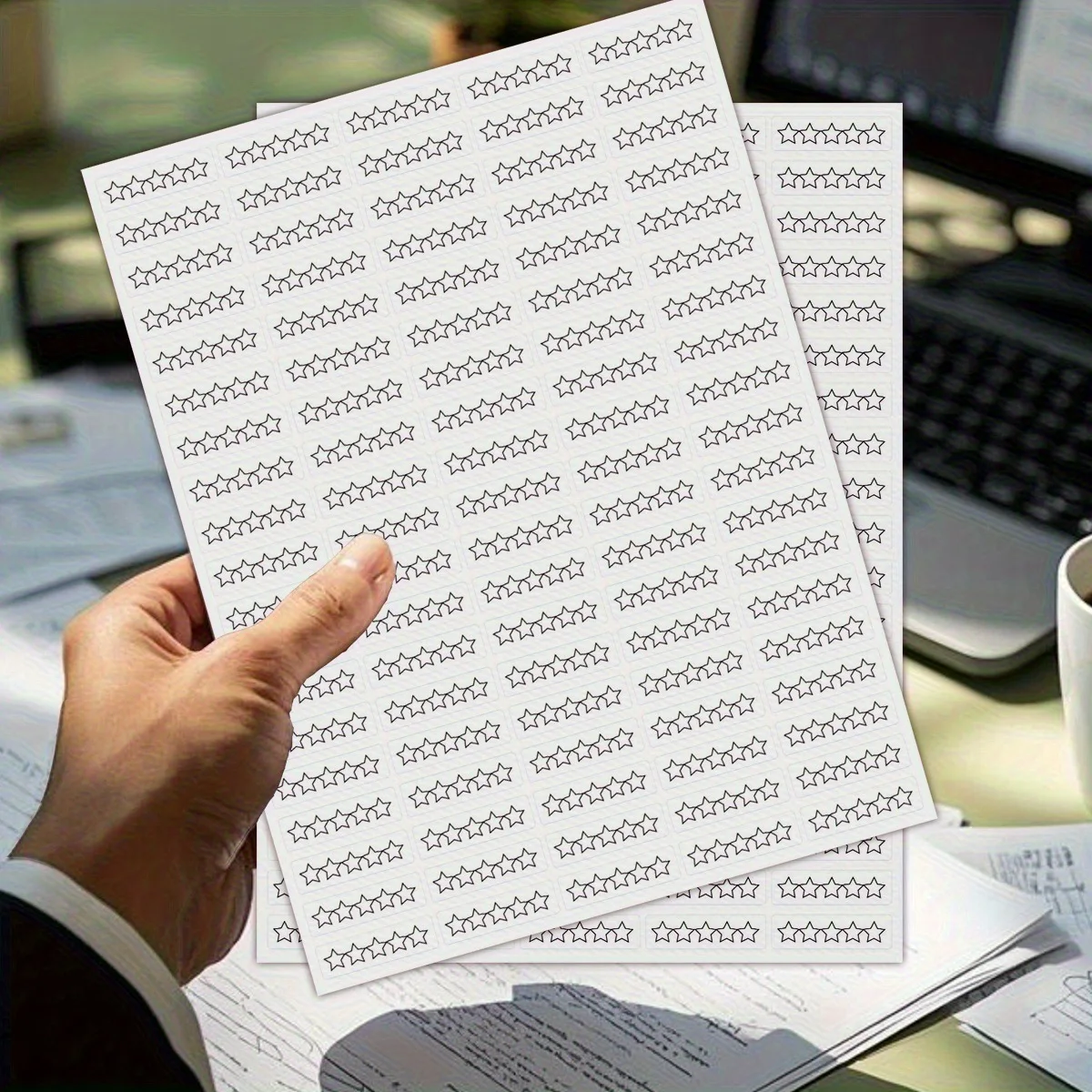 1 sheets Blank Review Star Stickers for Books Movies Rating Party Decoration Supplies Self Adhesive Labels for Comments
1 sheets Blank Review Star Stickers for Books Movies Rating Party Decoration Supplies Self Adhesive Labels for Comments