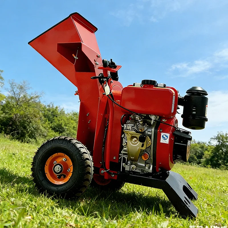 Portable Orchard Wood Branch Grape Stalk Shredder Heavy Duty Mobile Wood Chip Crusher for Outdoor Use
Portable Orchard Wood Branch Grape Stalk Shredder Heavy Duty Mobile Wood Chip Crusher for Outdoor Use