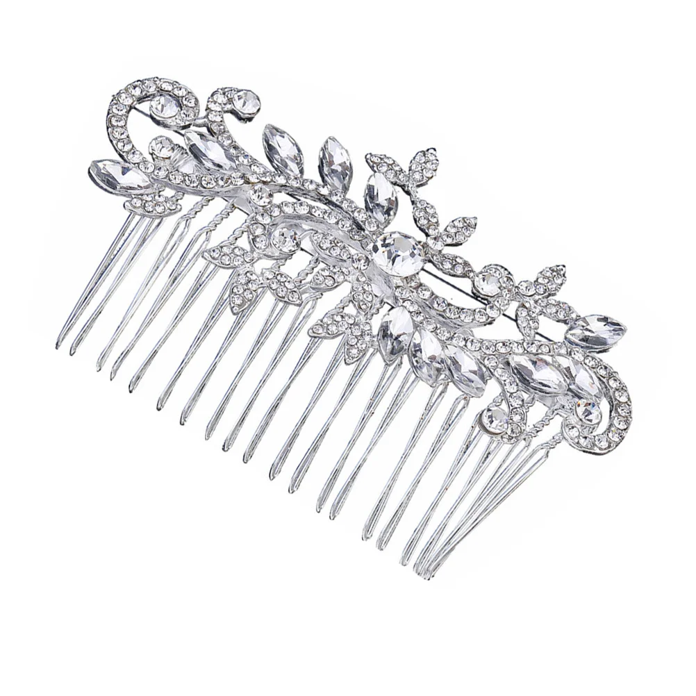 Water Drill Bridal Rhinestone Hair Comb Crystal Flower Headpiece for Wedding Party Prom Women Bridal Hair Accessory
Water Drill Bridal Rhinestone Hair Comb Crystal Flower Headpiece for Wedding Party Prom Women Bridal Hair Accessory