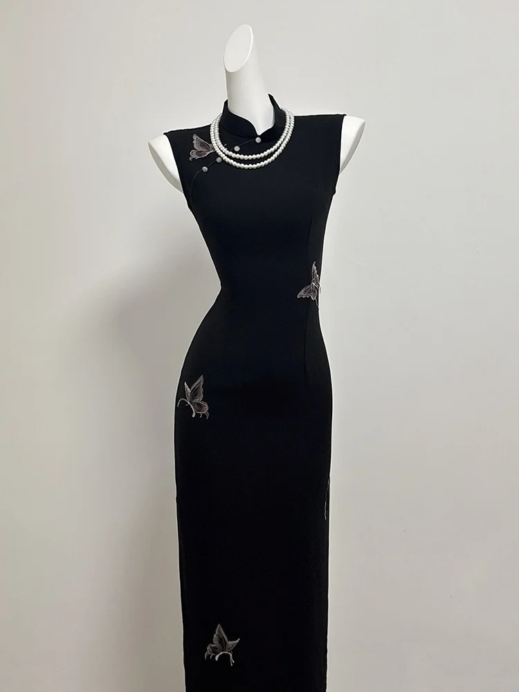 Ele Bla Svel Embroidered Dr New 2025 Spring Summer Chinese Sle Women's Faion Retro Gown
Ele Bla Svel Embroidered Dr New 2025 Spring Summer Chinese Sle Women's Faion Retro Gown