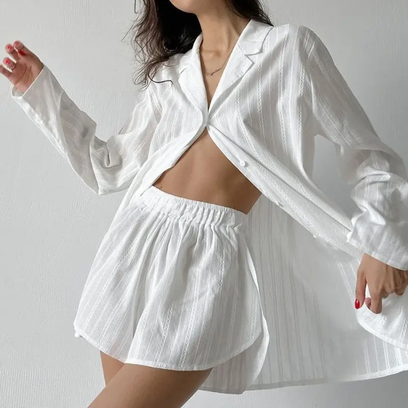 Sleepwear Women's Clothing Homewear Spring Thin New Cardigan Europe and America Elegant Comfortable Casual Breathable Versatile
Sleepwear Women's Clothing Homewear Spring Thin New Cardigan Europe and America Elegant Comfortable Casual Breathable Versatile