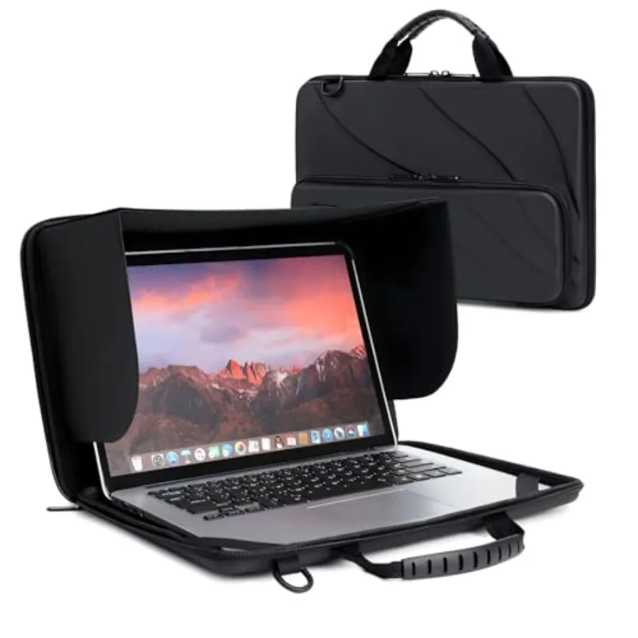Laptop Sun Shade Bag, Chromebook Protective Sleeve Case Shoulder Bag with Sun Hood Foldable Portable Shield Cover for Working O
Laptop Sun Shade Bag, Chromebook Protective Sleeve Case Shoulder Bag with Sun Hood Foldable Portable Shield Cover for Working O