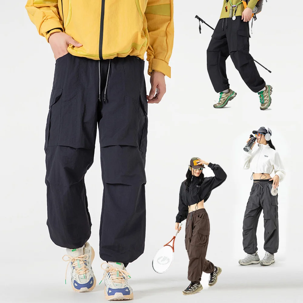 Men Women Outdoor Mountaineering Hiking Lightweight Function Loose Casual Overalls Sport Cargo Pants Techwear Trousers
Men Women Outdoor Mountaineering Hiking Lightweight Function Loose Casual Overalls Sport Cargo Pants Techwear Trousers