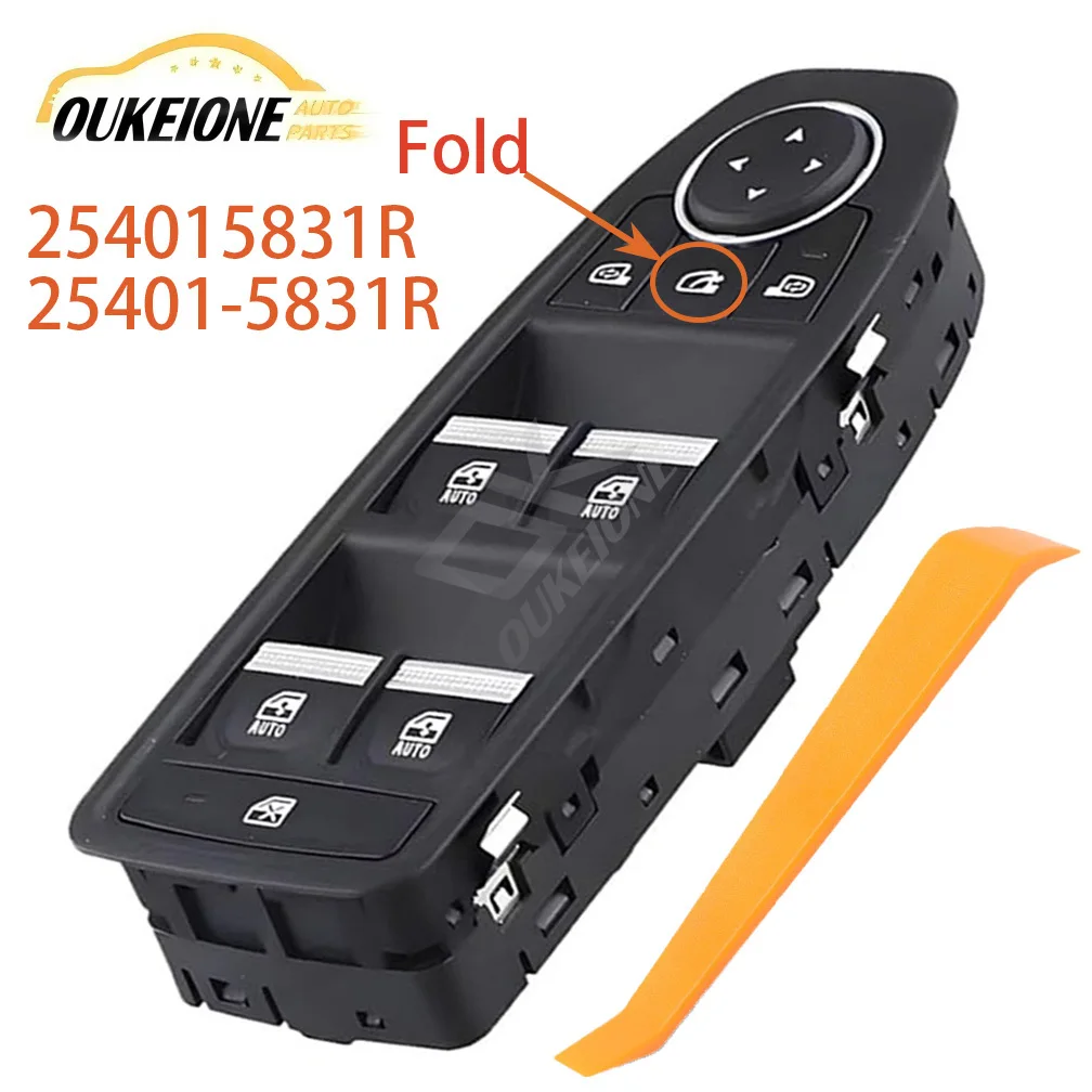 Front Left Side Electric Power Window Switch Master Lifter Control Button for Renault Clio 2019 2020 2021 254015831R 25401-5831R
Front Left Side Electric Power Window Switch Master Lifter Control Button for Renault Clio 2019 2020 2021 254015831R 25401-5831R