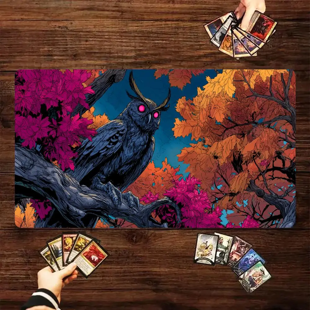 Mysterious Owl Magic Card Battle Mat MTG Playmat Anti-slip Base 35X60CM gathering gaming mats Board Game Mat for TCG
Mysterious Owl Magic Card Battle Mat MTG Playmat Anti-slip Base 35X60CM gathering gaming mats Board Game Mat for TCG