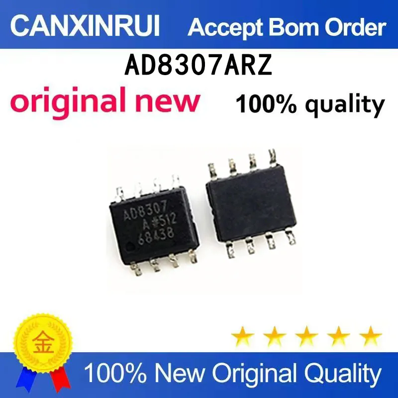 (5-100 PCS) AD8307ARZ AD8307AR logarithmic amplifier chip IC package SOP-8
(5-100 PCS) AD8307ARZ AD8307AR logarithmic amplifier chip IC package SOP-8