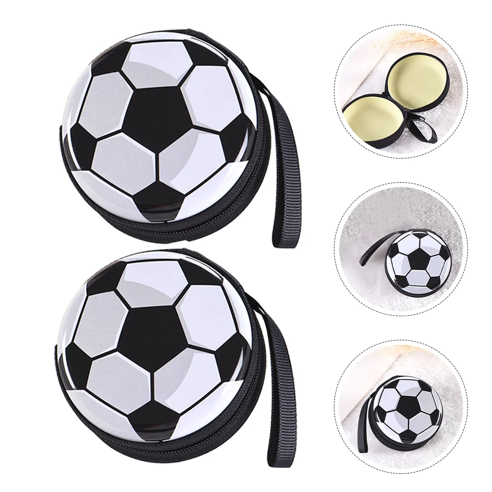 2PCS Football Shaped Purse Cute Mini Soccer Storage Box Round Tinplate Bag for Money Snacks Travel Sports Gifts
2PCS Football Shaped Purse Cute Mini Soccer Storage Box Round Tinplate Bag for Money Snacks Travel Sports Gifts