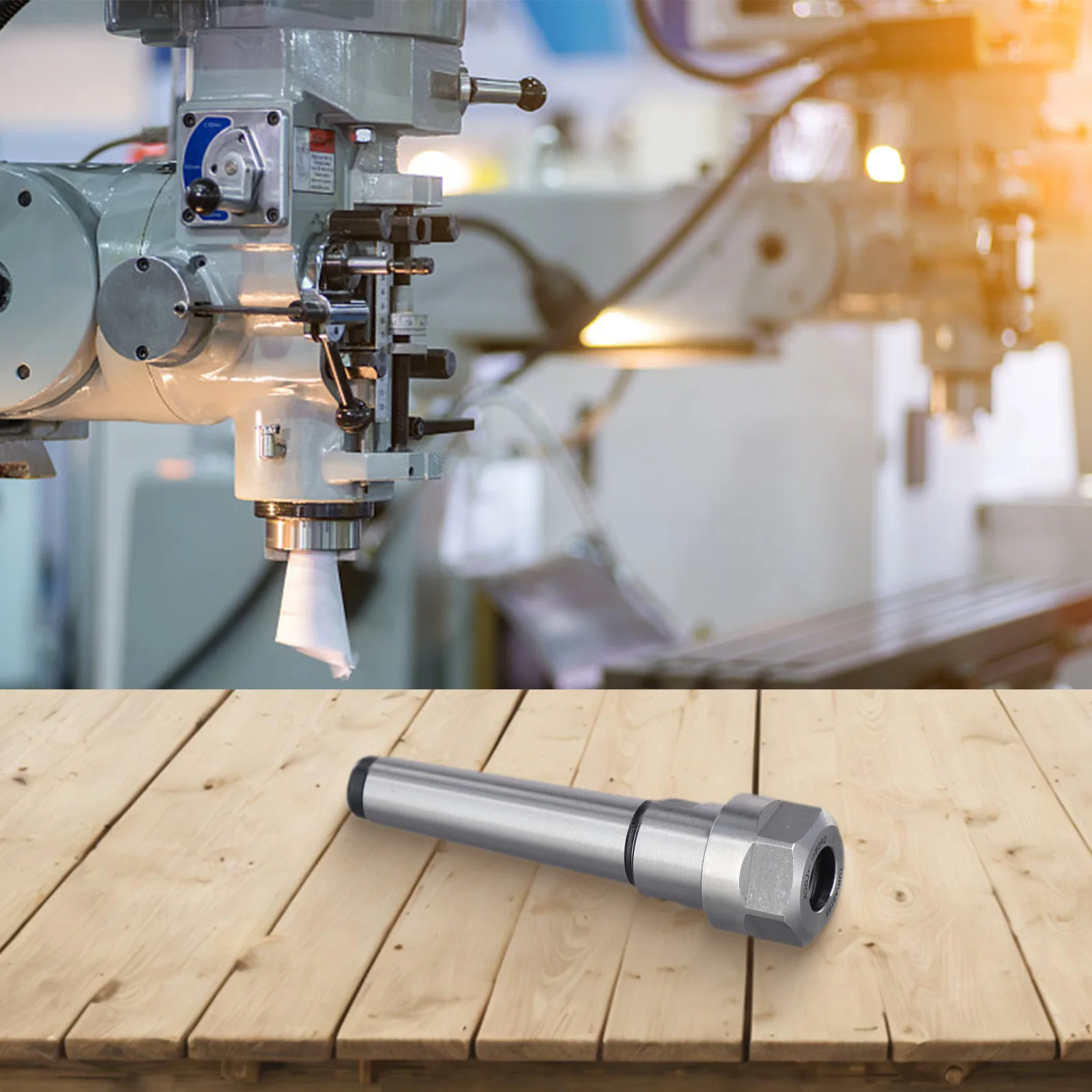 MT2 ER16 M10 Tapered Collet Chuck Holder Arbor Adapter with M10 Thread for Milling Drilling and Lathe Applications
MT2 ER16 M10 Tapered Collet Chuck Holder Arbor Adapter with M10 Thread for Milling Drilling and Lathe Applications