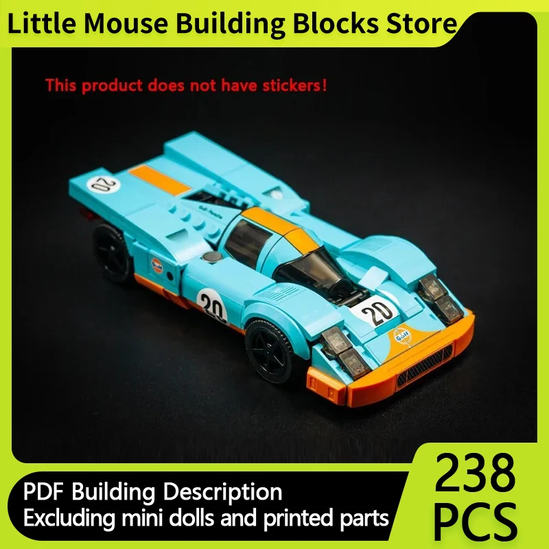 Модель Speed Champion MOC, строительные кирпичи 917K, гоночные машинки с верхним уровнем, модульные технологии, подарки, детский костюм, игрушки, праздничная сборка
Модель Speed Champion MOC, строительные кирпичи 917K, гоночные машинки с верхним уровнем, модульные технологии, подарки, детский костюм, игрушки, праздничная сборка