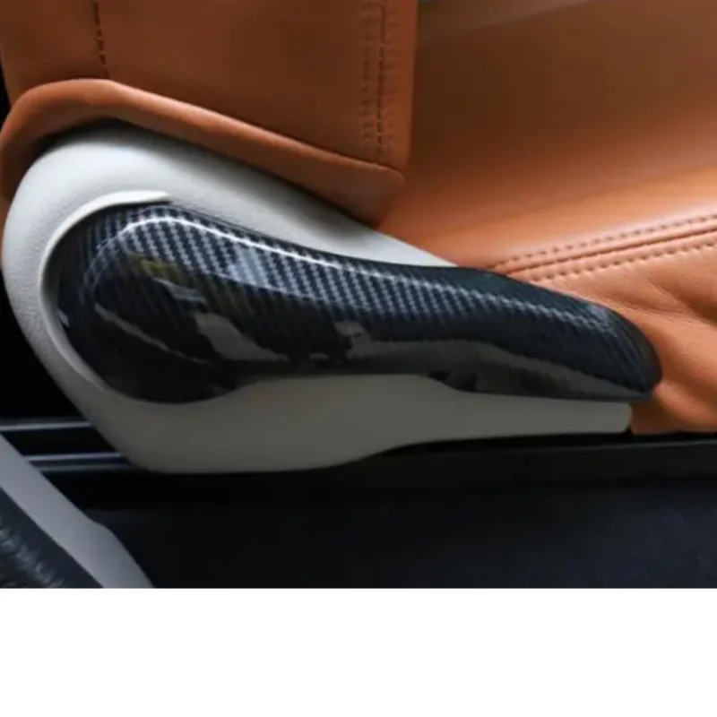 For Nissan NV200 2018-2022 ABS Carbon fiber interior Car seat adjustment cover trim Interior accessories trim/glass buckle trim
For Nissan NV200 2018-2022 ABS Carbon fiber interior Car seat adjustment cover trim Interior accessories trim/glass buckle trim