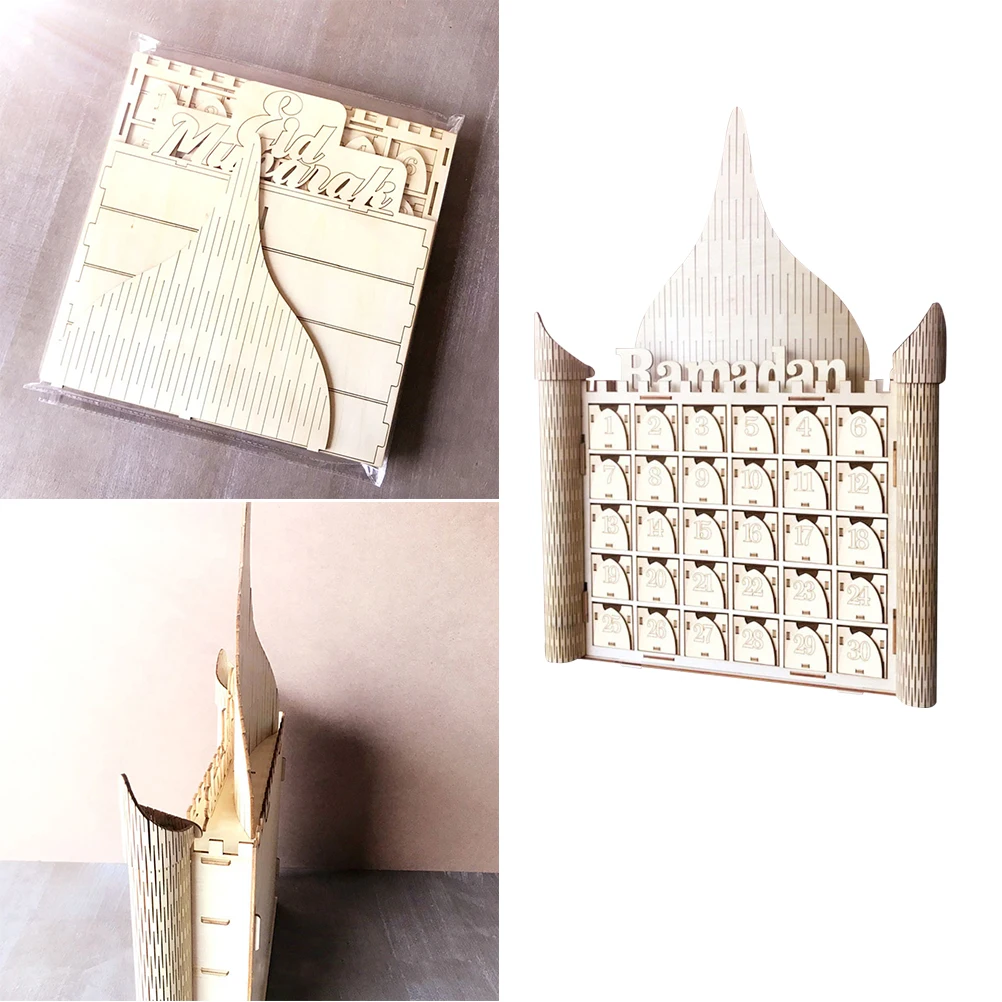 Countdown Gift Ramadan Wooden Drawer Muslim Ornaments Home Decor Diy Wooden Calendar Box DIY Calendar Islam Festival Storage
Countdown Gift Ramadan Wooden Drawer Muslim Ornaments Home Decor Diy Wooden Calendar Box DIY Calendar Islam Festival Storage