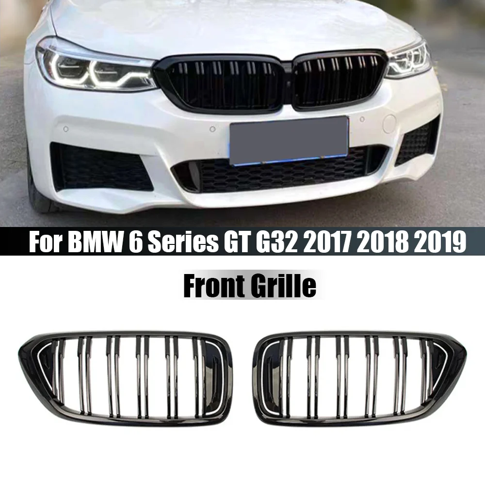 Решетка радиатора переднего бампера автомобиля для BMW 6 серии GT G32 630i 640i 640i 620D 640D XDrive 2017 2018 2019, двухлинейная Черная решетка радиатора
Решетка радиатора переднего бампера автомобиля для BMW 6 серии GT G32 630i 640i 640i 620D 640D XDrive 2017 2018 2019, двухлинейная Черная решетка радиатора