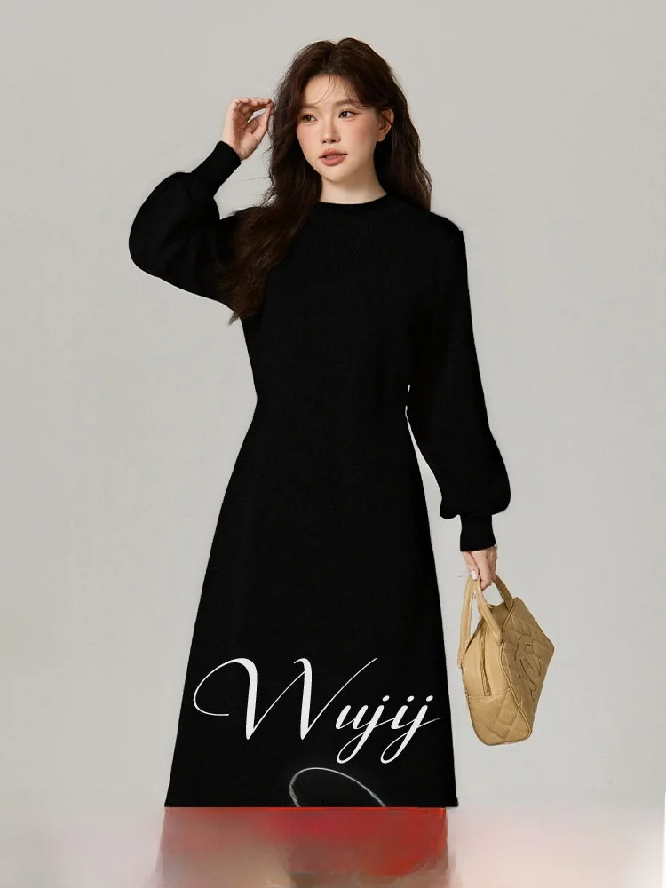 plus Size Knitted Dress Women's Long Sleeve Base Layer Sweater Dress Elegant Slimming Winter New Arrival Casual Polyester Fiber
plus Size Knitted Dress Women's Long Sleeve Base Layer Sweater Dress Elegant Slimming Winter New Arrival Casual Polyester Fiber