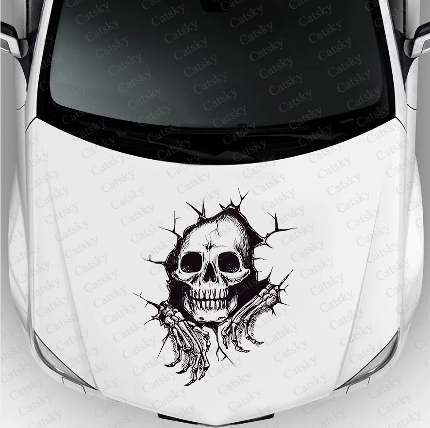 Skull with hands Car hood side sticker vinyl racing paint accessories self adhesive painting for truck suv car decal
Skull with hands Car hood side sticker vinyl racing paint accessories self adhesive painting for truck suv car decal