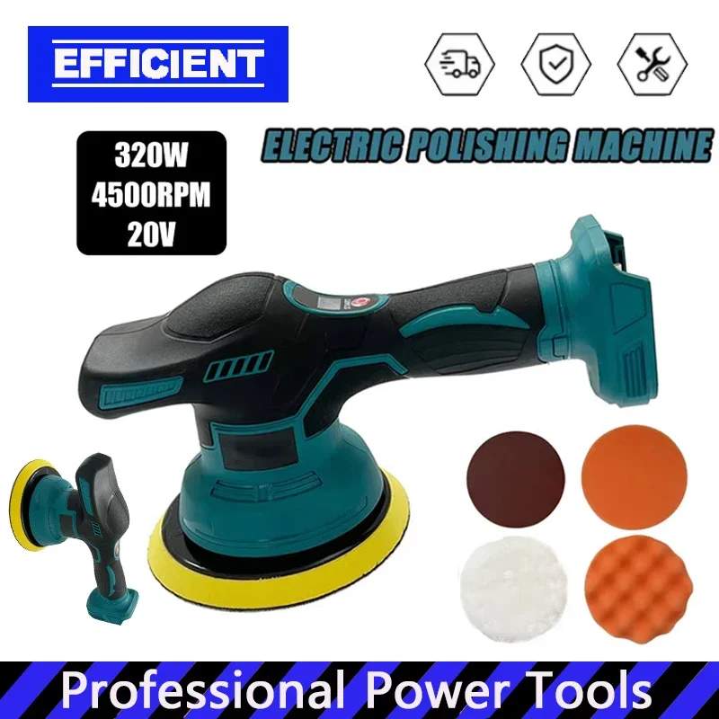 Беспроводная полировальная машина для восстановления и полировки автомобилей Makita 18V, 8 скоростей
Беспроводная полировальная машина для восстановления и полировки автомобилей Makita 18V, 8 скоростей