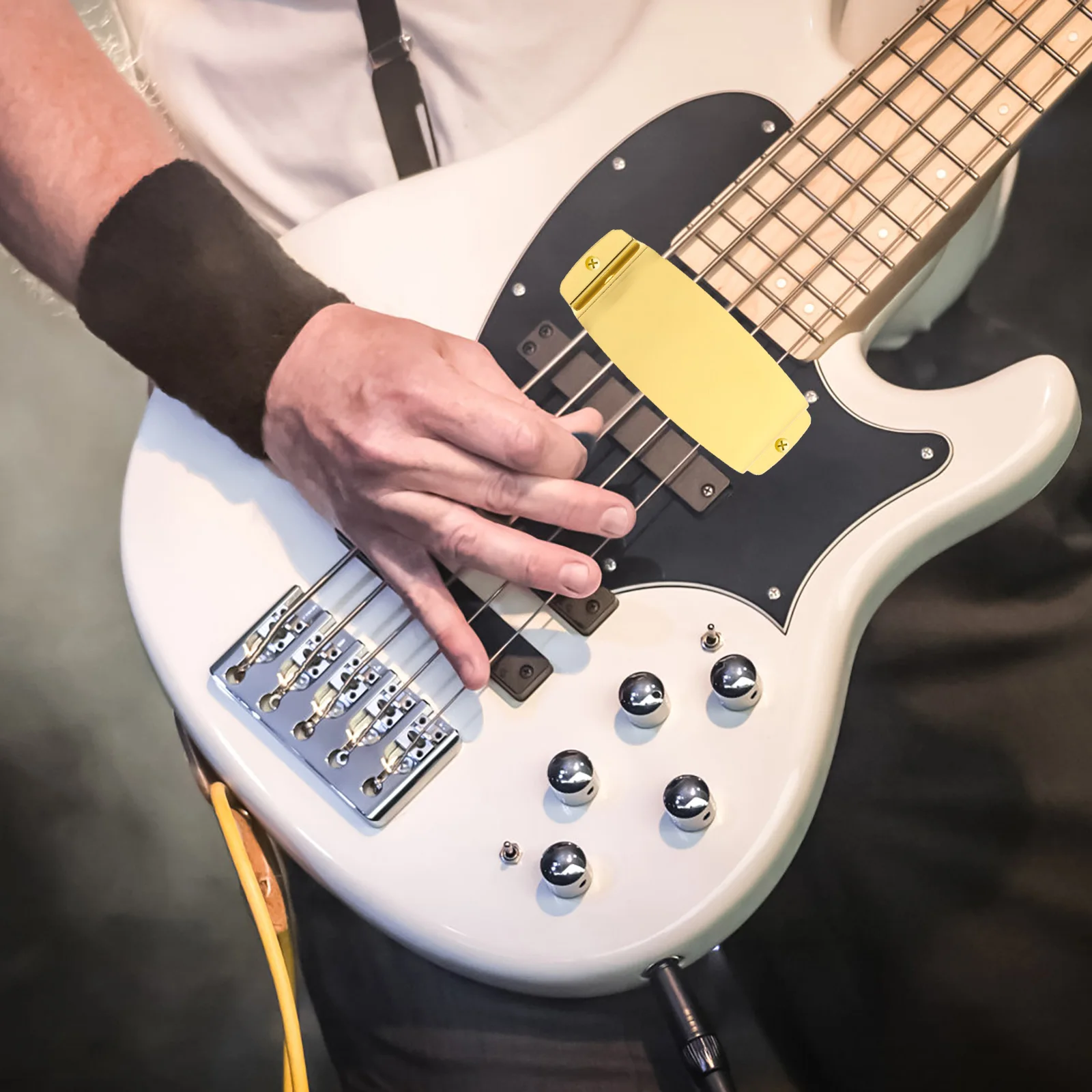 Bass Protection Cover Pickup Plate Zinc Alloy Protective Accessories High-Quality Durable Bass Instruments Guitar
Bass Protection Cover Pickup Plate Zinc Alloy Protective Accessories High-Quality Durable Bass Instruments Guitar
