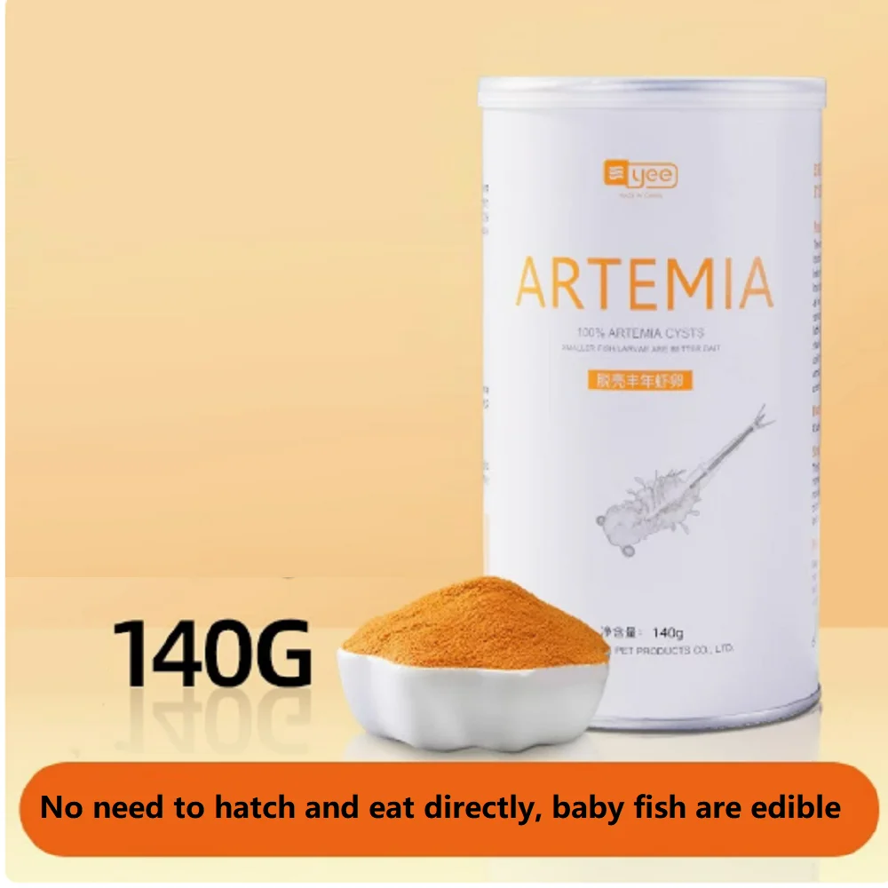 Aquarium Tropic Fish Food Feeding Baby Fishes Artemia Shelling Eggs Brine Shrimp Shelling Egg decapsulated off-shell artemia
Aquarium Tropic Fish Food Feeding Baby Fishes Artemia Shelling Eggs Brine Shrimp Shelling Egg decapsulated off-shell artemia
