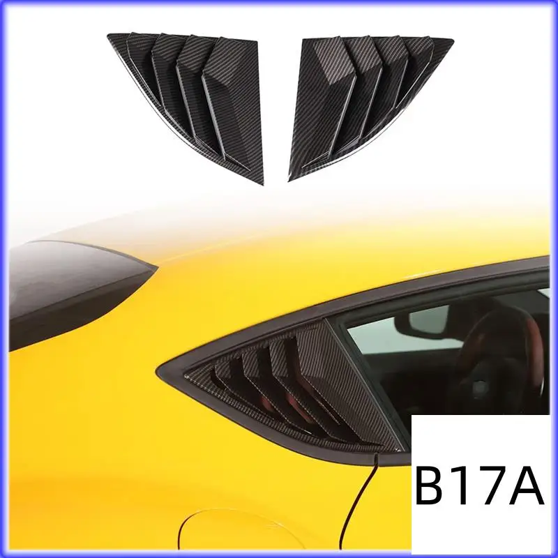 BT-Rear Side Window Louver Cover For Toyota Supra GR A90 A91 MK5 2019-2024 Side Window Air Vent Scoop Shades Trim Cover
BT-Rear Side Window Louver Cover For Toyota Supra GR A90 A91 MK5 2019-2024 Side Window Air Vent Scoop Shades Trim Cover