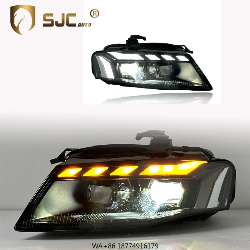 Auto Car Part Headlight for A4 2008-2012 Upgrade RS Style Full LED Headlight Front Lamp
Auto Car Part Headlight for A4 2008-2012 Upgrade RS Style Full LED Headlight Front Lamp
