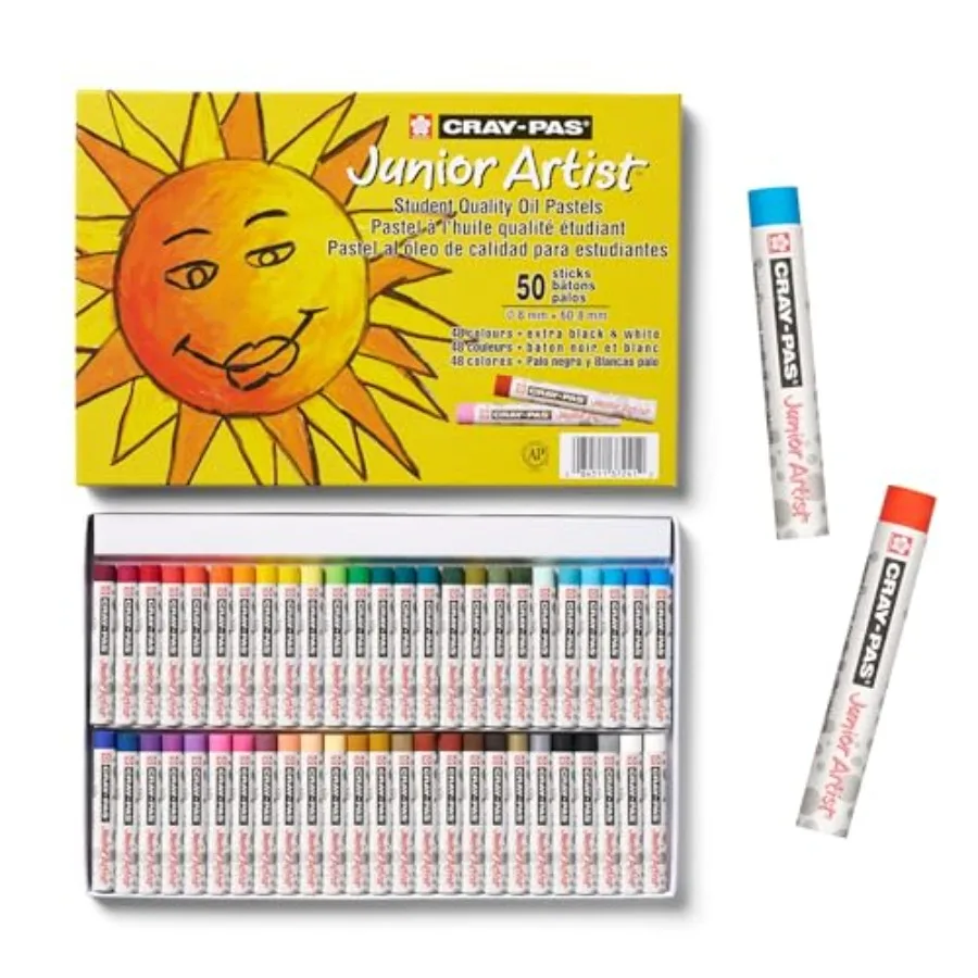 Cray-Pas Junior Artist Oil Pastels,,Colors may vary
Cray-Pas Junior Artist Oil Pastels,,Colors may vary