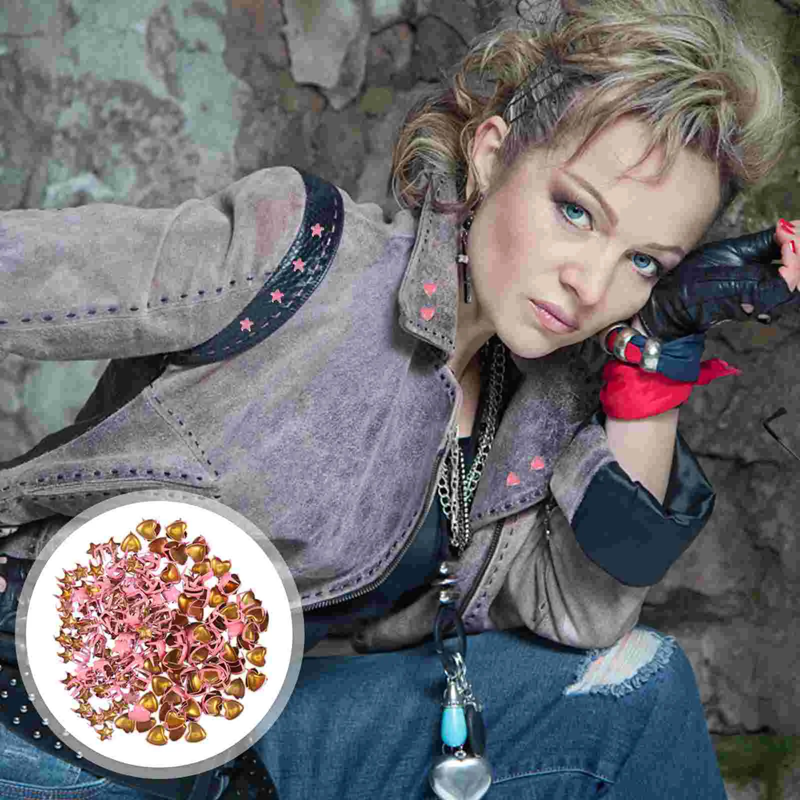 200 Pcs Star Heart Claw Rivets Clothes Buttons Bag Accessories Decorative Handmade Rivets Craft Material
200 Pcs Star Heart Claw Rivets Clothes Buttons Bag Accessories Decorative Handmade Rivets Craft Material