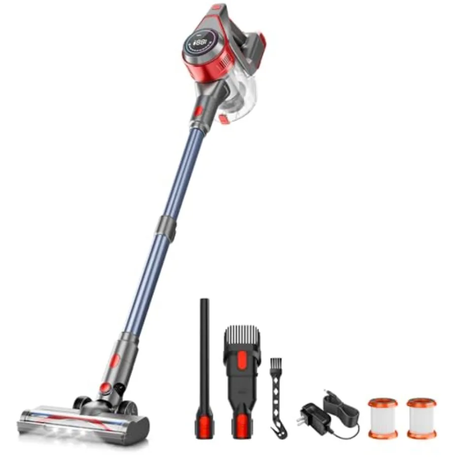 Wireless vacuum cleaner 8-in-1 vacuum cleaner 45 minutes of runtime equipped with a rechargeable battery lightweight household
Wireless vacuum cleaner 8-in-1 vacuum cleaner 45 minutes of runtime equipped with a rechargeable battery lightweight household