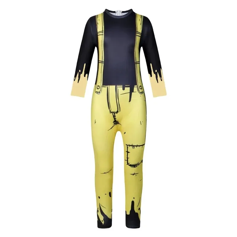 25COSKids Bendy Cosplay Costume with Mask Boys Girls Bodysuit Halloween Fancy Jumpsuits
25COSKids Bendy Cosplay Costume with Mask Boys Girls Bodysuit Halloween Fancy Jumpsuits