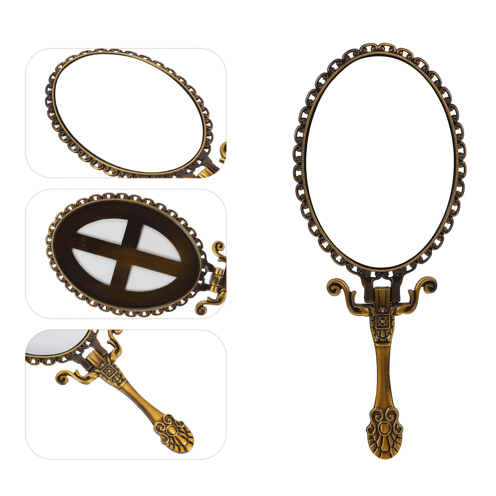 Clear Definition Retro Handheld Mirror for Makeup Application Portable Foldable Mirror with Elegant Embossed Flower
Clear Definition Retro Handheld Mirror for Makeup Application Portable Foldable Mirror with Elegant Embossed Flower