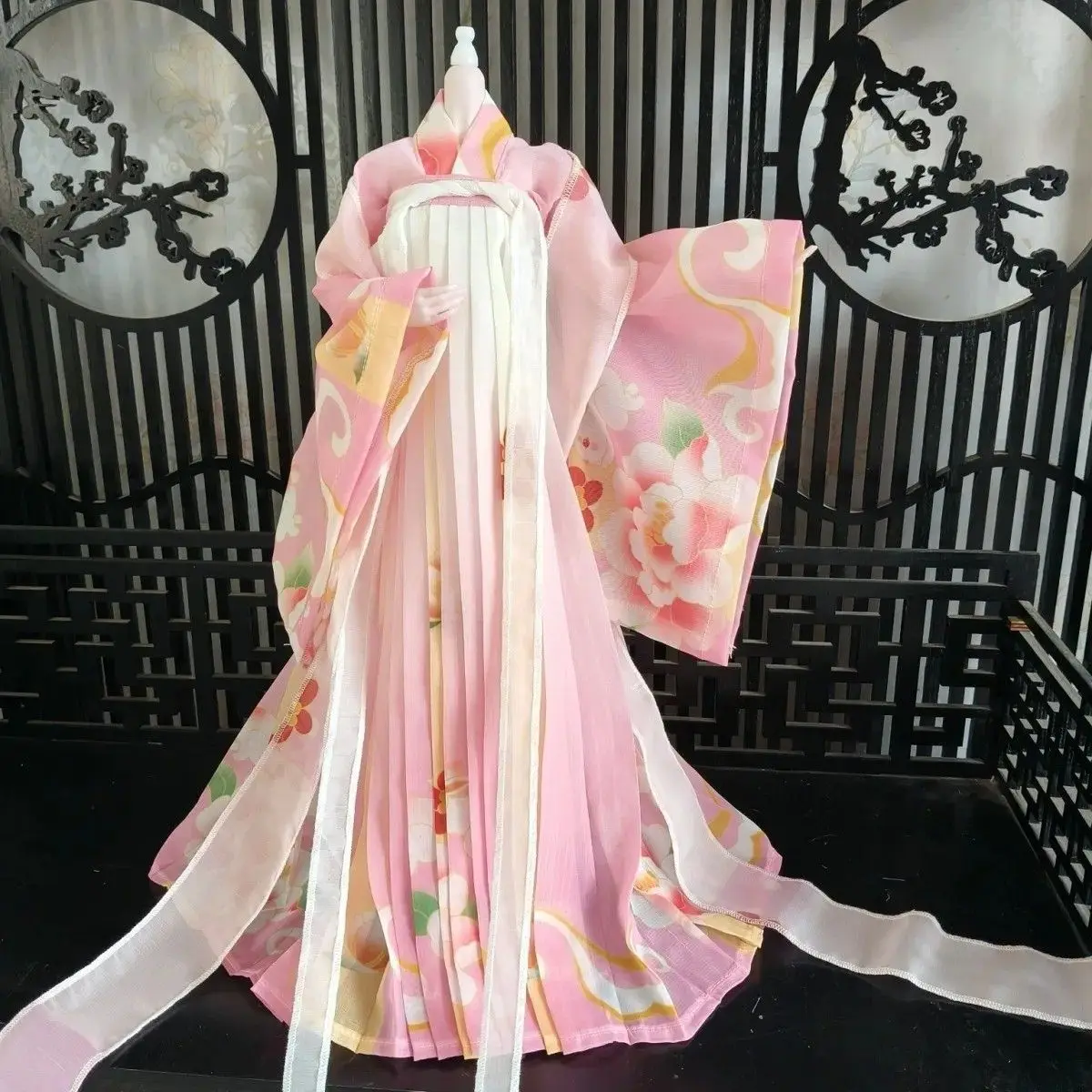 Костюм для куклы 1/4, китайский ханьфу для куклы BJD 45 см, в старинном стиле, для игр и переодеваний, аксессуары для кукол, без куклы
Костюм для куклы 1/4, китайский ханьфу для куклы BJD 45 см, в старинном стиле, для игр и переодеваний, аксессуары для кукол, без куклы
