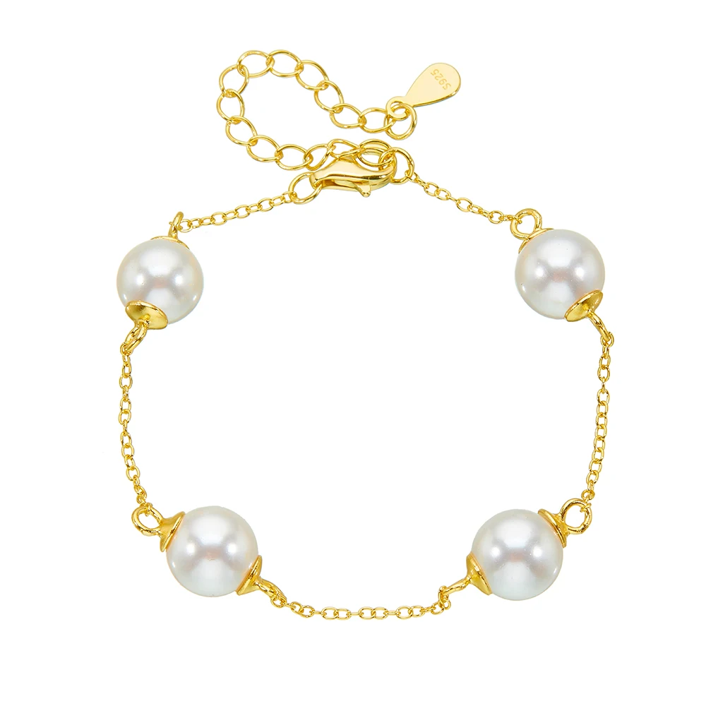 Браслет из стерлингового серебра 925 пробы с жемчугом для женщин, модный нишевый браслет из бисера в стиле INS, аксессуар для ручных украшений
Браслет из стерлингового серебра 925 пробы с жемчугом для женщин, модный нишевый браслет из бисера в стиле INS, аксессуар для ручных украшений